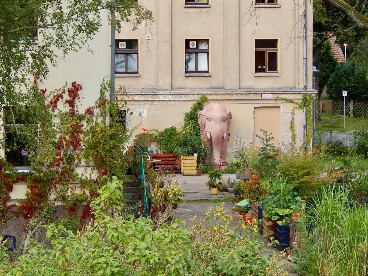 Kornspeicher Himmelpfort Buitenkant foto